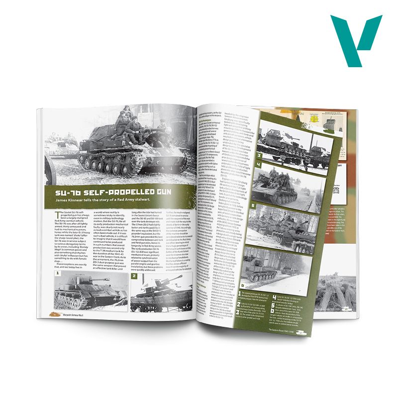 warpaint armour 1: armour of the eastern front 1941 1945 (inglés) art. nr. 75.014