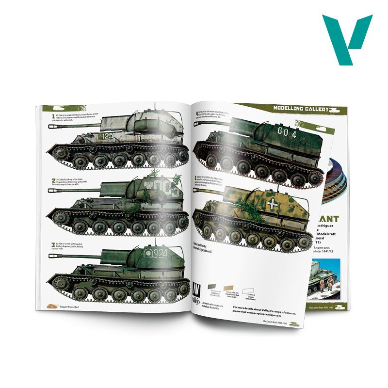 warpaint armour 1: armour of the eastern front 1941 1945 (inglés) art. nr. 75.014