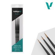 pinceles detail – definition set de vallejo art. nr. b02990