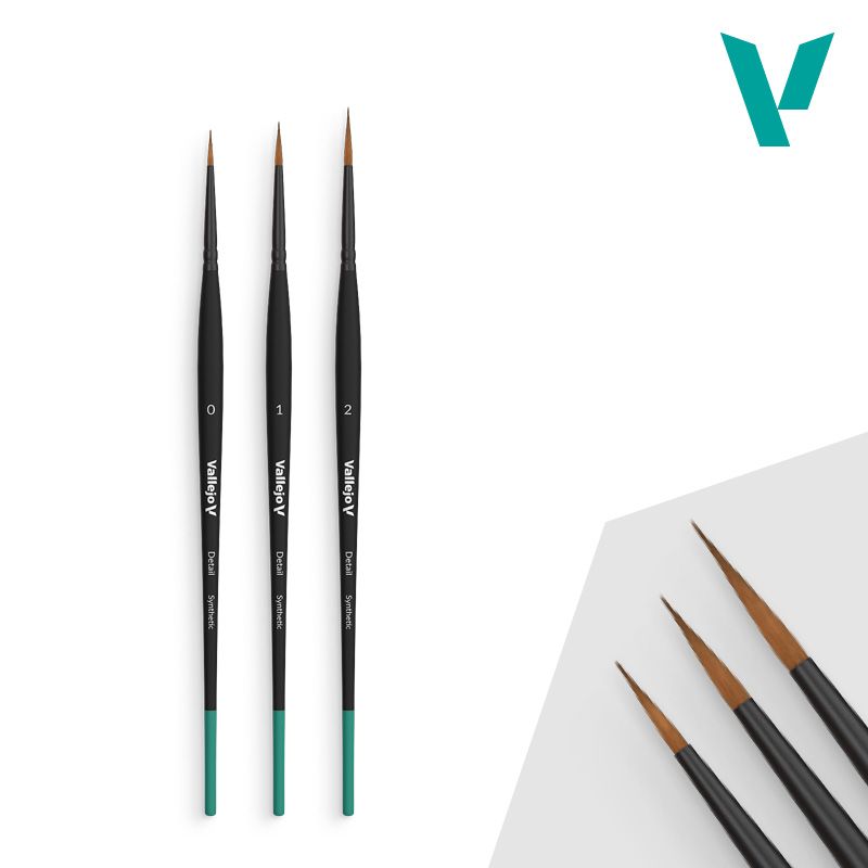 pinceles detail – design set de vallejo art. nr. b02991