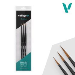 pinceles detail – design set de vallejo art. nr. b02991