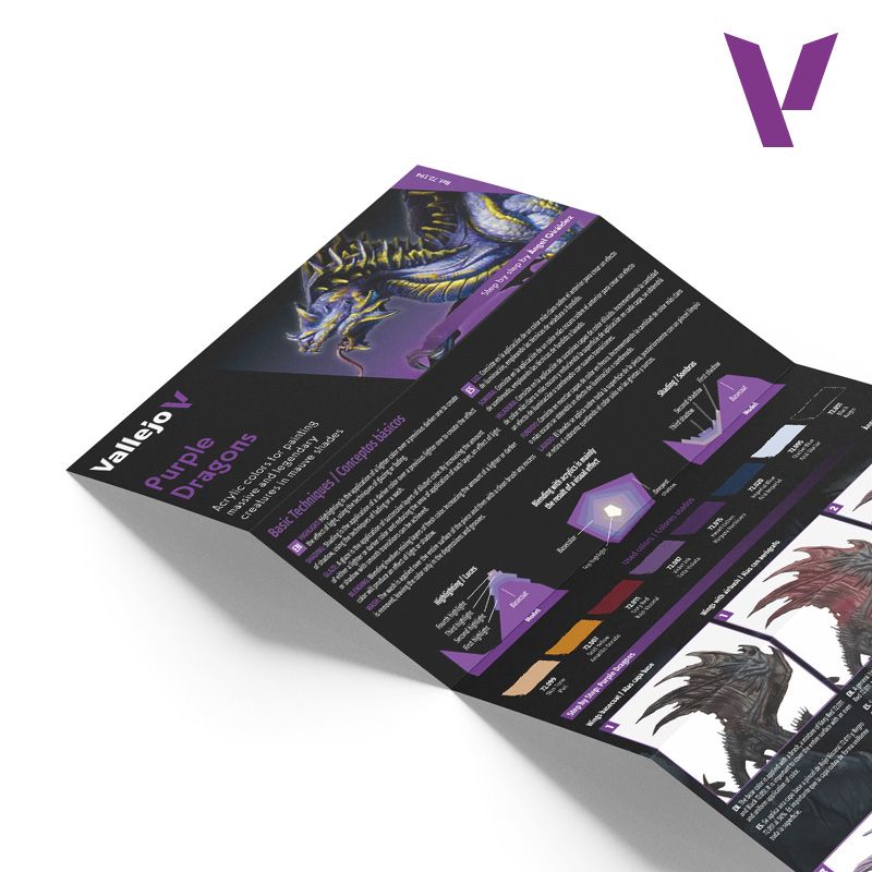 purple dragons art. nr. 72.194