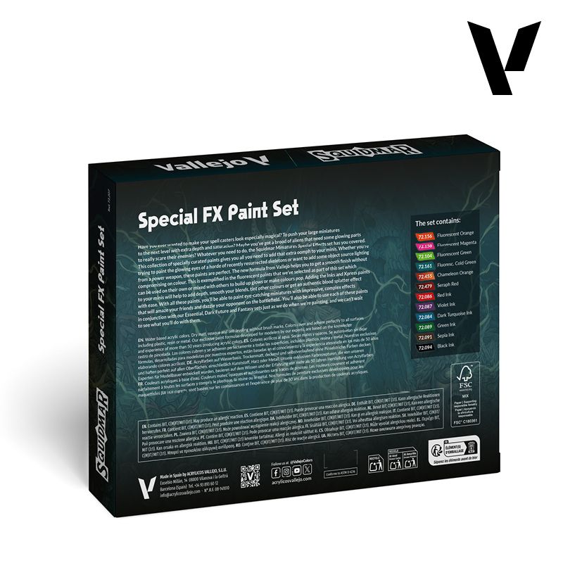special fx paint set art. nr. 72.207