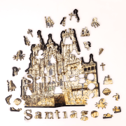 puzzle catedral de santiago 150 piezas de madera art. nr. 59500441