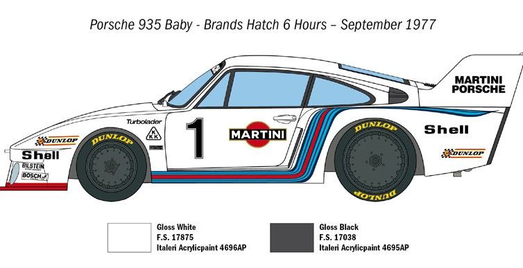 1:24 Porsche 935 Baby Art.-Nr. 3639
