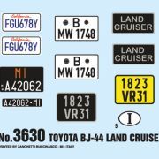 1:24 toyota bj44 land cruiser art. nr. 3630