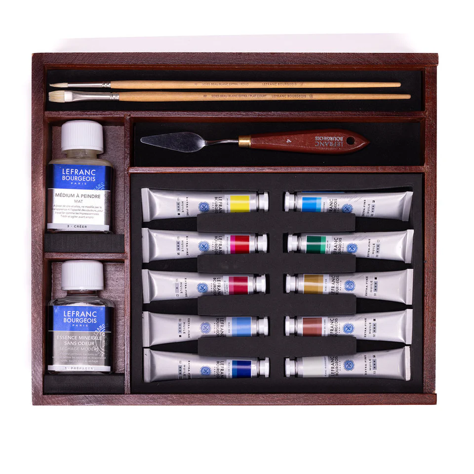 caja Óleo extrafino lefranc bourgeois set impresionismo art. nr. 3013644051694