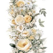 transfers decorativos 60x90cm 4 hojas – margaritas art. nr. pfy 14825