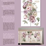 transfers decorativos 60x90cm 4 hojas – peonias art. nr. pfy 14823
