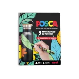 set posca 8 rotuladores + termo art. nr. 182634913