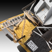 1:48 apolo 11 módulo lunar eagle + pinturas + pincel + pegamento art. nr. 03701