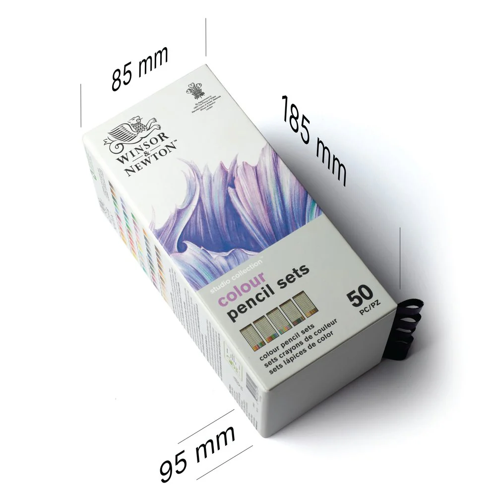 set 50 lápices de color studio collection de winsor & newton art. nr. 2090008