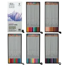 set 50 lápices de color studio collection de winsor & newton art. nr. 2090008
