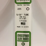 tubo de poliestireno blanco 4,0 x 350 mm. art. nr. 787026002255