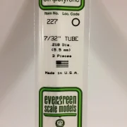 tubo de poliestireno blanco 5,5 x 350 mm. art. nr. 787026002279