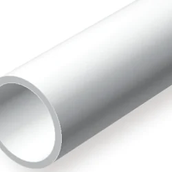 tubo de poliestireno blanco 2,4 x 350 mm. art. nr. 787026002231
