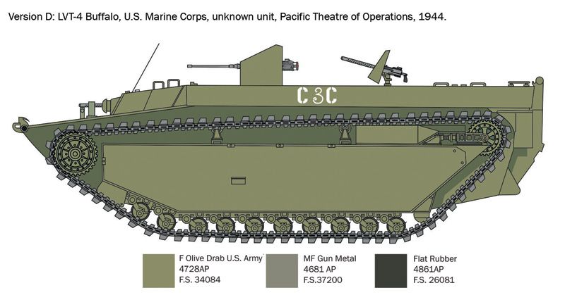 1:35 lvt 4 water buffalo (eto) art. nr. 6752