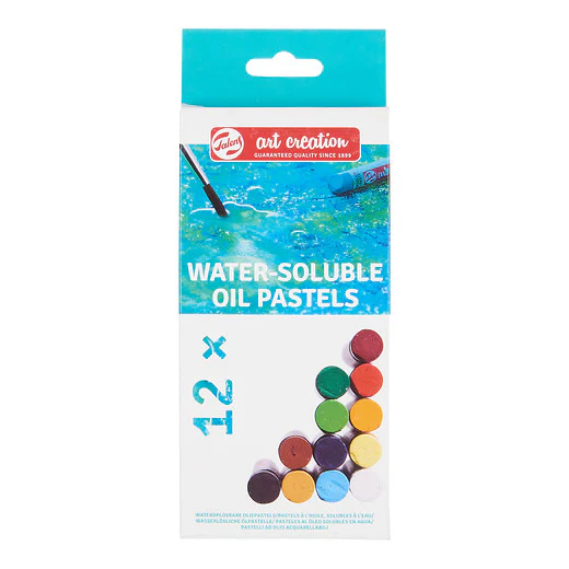 set pasteles al Óleo solubles en agua 12 colores art. nr. 9029112m