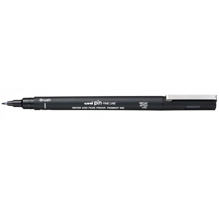 Rotulador Calibrado Uni Pin Negro Brush Art.-Nr. 000200BR N