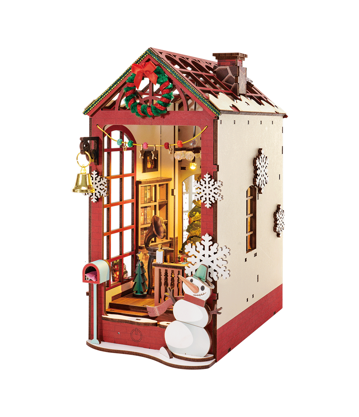 book nook – christmas indoor scene art. nr. tgc07