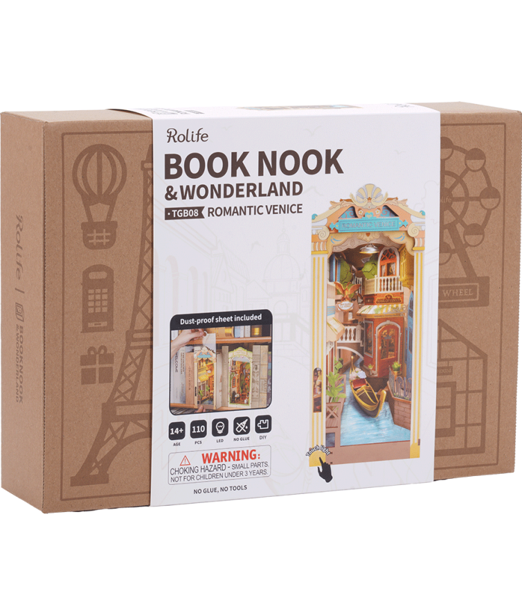 Book Nook – Romantic Venice Art.-Nr. TGB08
