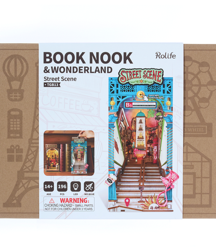 Book Nook – Street Scene Art.-Nr. TGB13