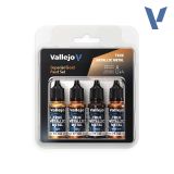 set true metallic metal vallejo oro imperial art. nr. 77.252