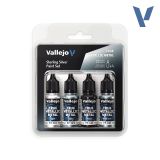 set true metallic metal vallejo plata de ley art. nr. 77.251