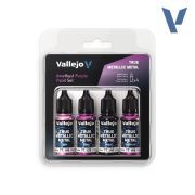 set true metallic metal vallejo púrpura amatista art. nr. 77.255
