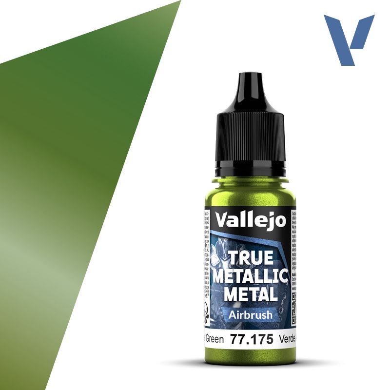 true metallic metal (075) verde Ámbar 18ml. art. nr. 77.175
