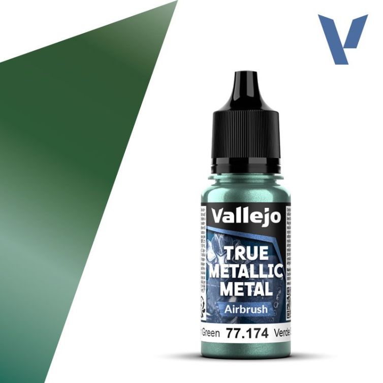 True Metallic Metal (074) Verde Sombrío 18ml. Art.-Nr. 77.174