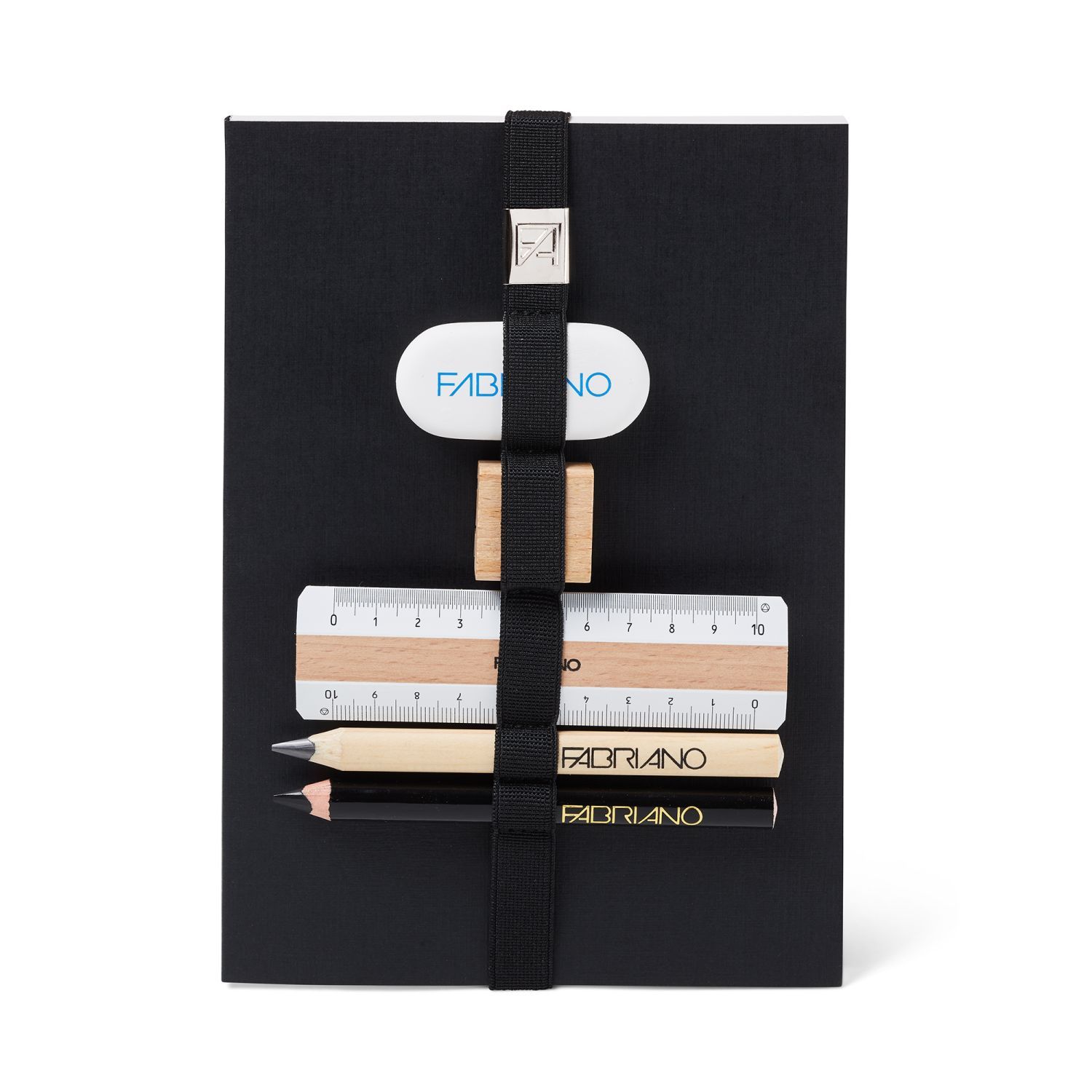set cuaderno banda elástica multifuncional negro art. nr. 07700306