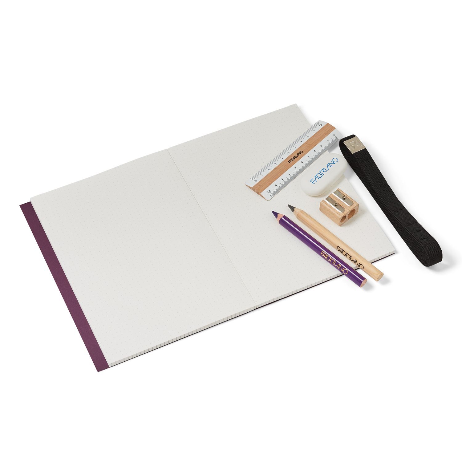 set cuaderno banda elástica multifuncional vino art. nr. 07700305