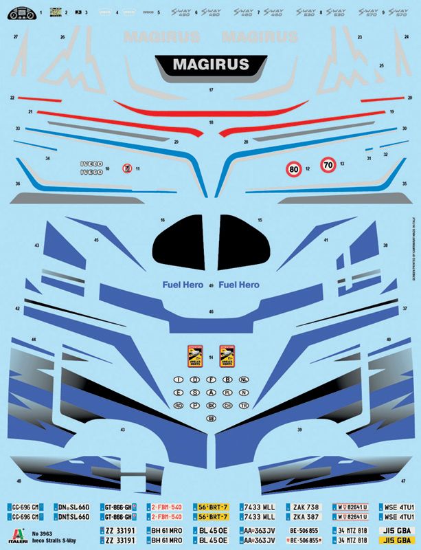 1:24 iveco s way art. nr. 3963