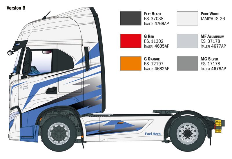 1:24 iveco s way art. nr. 3963