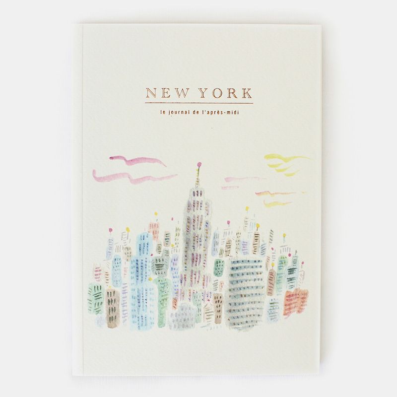 cuaderno travel journal new york night art. nr. lm d11 002