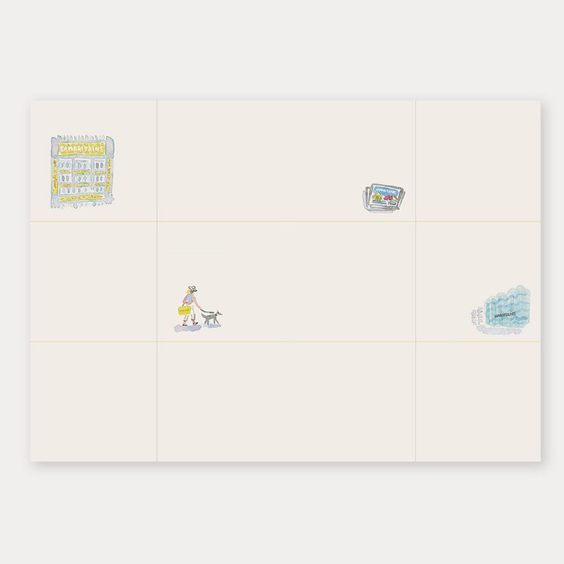cuaderno travel journal paris blossom art. nr. lm d11 031