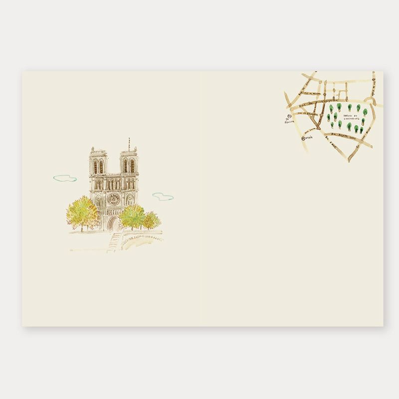 cuaderno travel journal paris blossom art. nr. lm d11 031