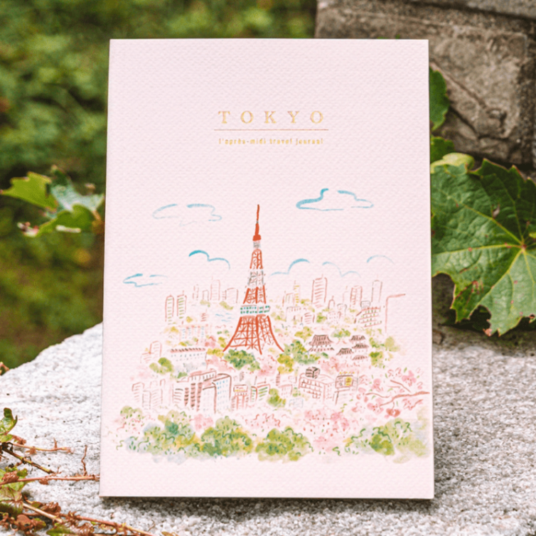 Cuaderno Travel Journal Tokyo Tower Spring Art.-Nr. LM-D11-046