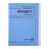cuaderno a5 storage.it azul art. nr. sti nb62 bl