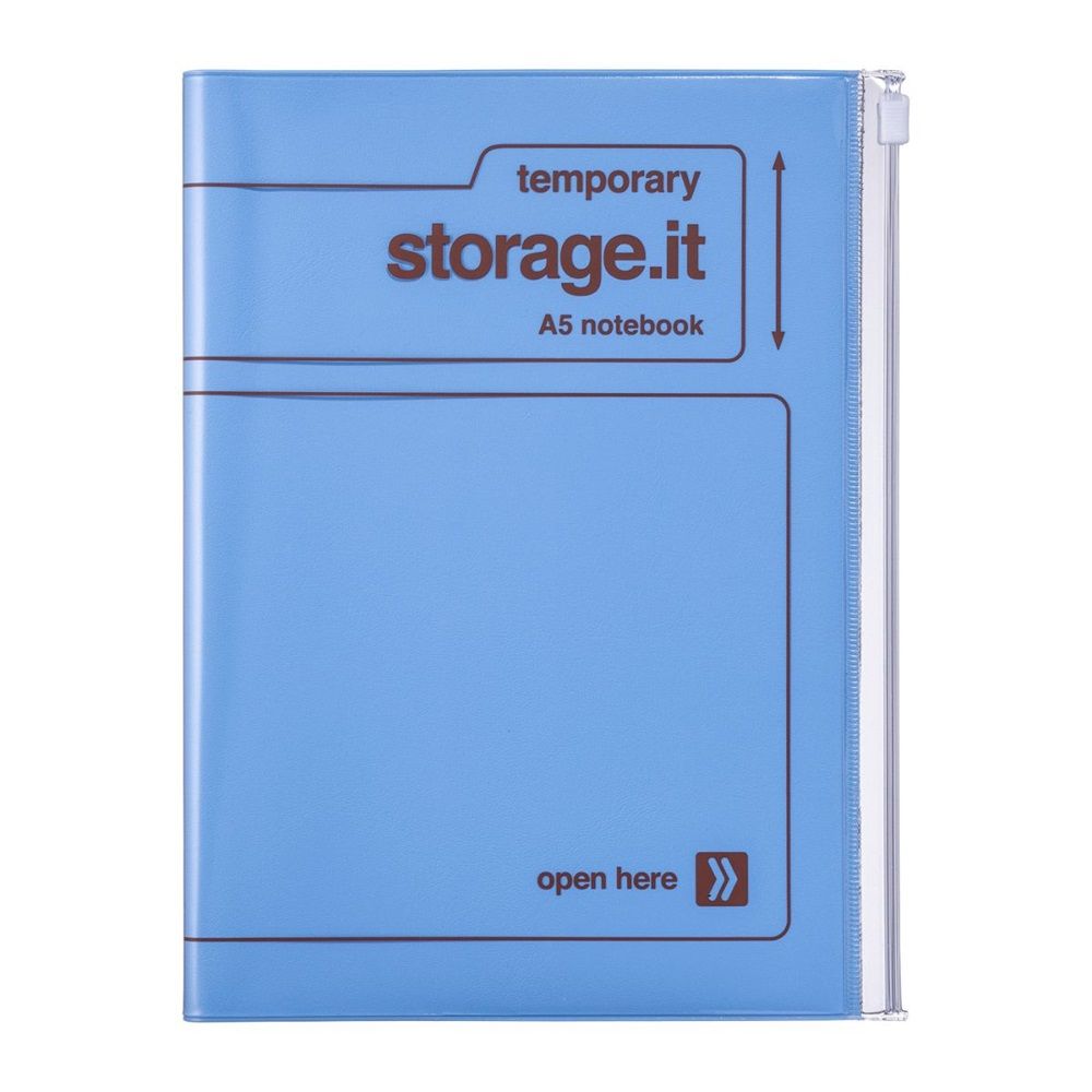cuaderno a5 storage.it azul art. nr. sti nb62 bl