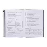 cuaderno a5 storage.it azul marino art. nr. sti nb62 nv