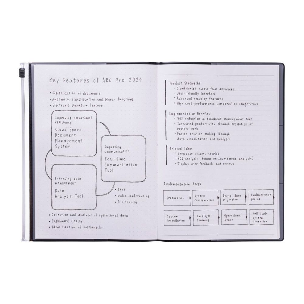 cuaderno a5 storage.it azul marino art. nr. sti nb62 nv