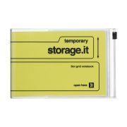 cuaderno horizontal a6 storage.it amarillo neón art. nr. sti nb61 nct