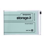 cuaderno horizontal a6 storage.it menta art. nr. sti nb61 mi
