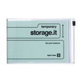 cuaderno horizontal a6 storage.it menta art. nr. sti nb61 mi