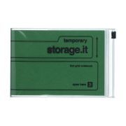 cuaderno horizontal a6 storage.it verde art. nr. sti nb61 gn