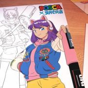 estuche posca 8 colores manga hero art. nr. pc 5m 8p manga hero