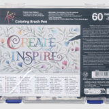 sakura koi coloring brush pen 60 color set art. nr. xbr 60