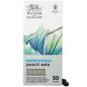 set 50 lápices acuarelables studio collection de winsor & newton art. nr. 2090009